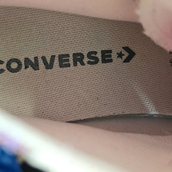 Converse Pink Muscle Retro Cars Need For Speed High Cut Sneakers - Picture 8 of 8